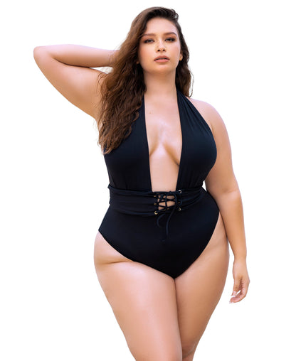 67009X 1pc Swimsuit front view