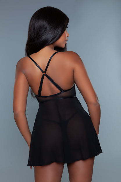 2232 Madeline Babydoll rear view