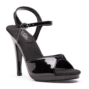 4" Stiletto Heel Sandal w Ankle Strap