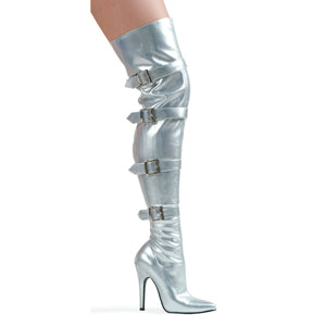Thigh High Boot w Buckles