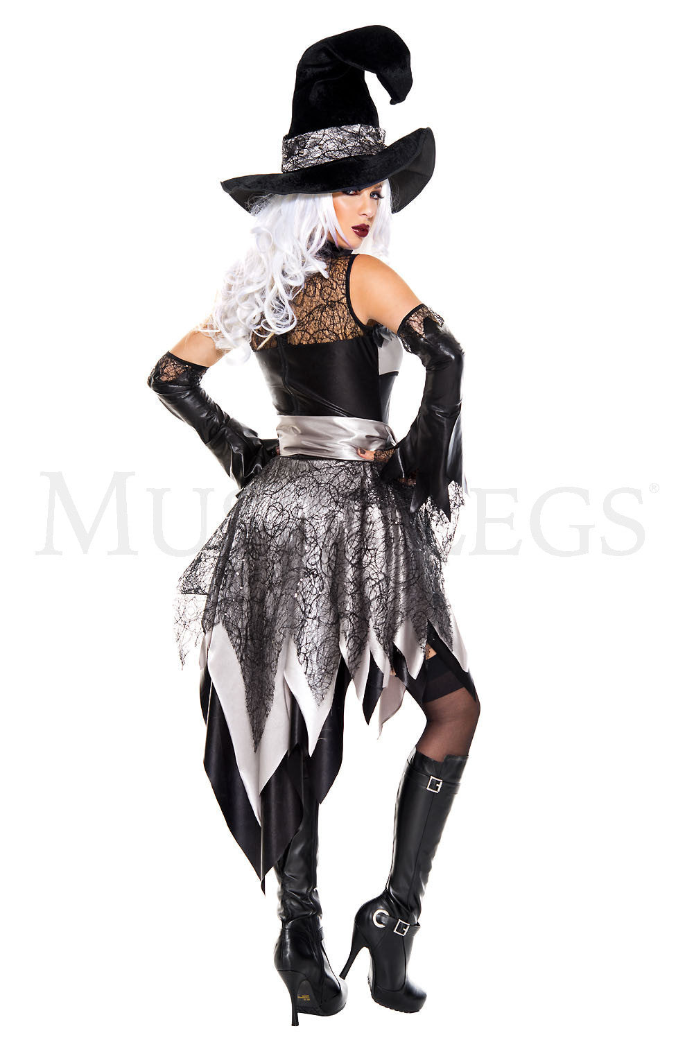 5 Pc Glam Witch Costume