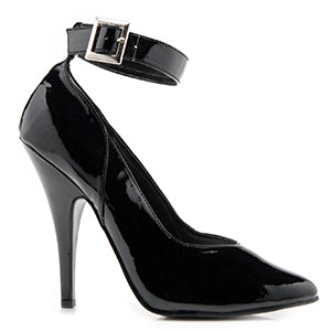 5" Closed Toe Pump w Ankle Strap