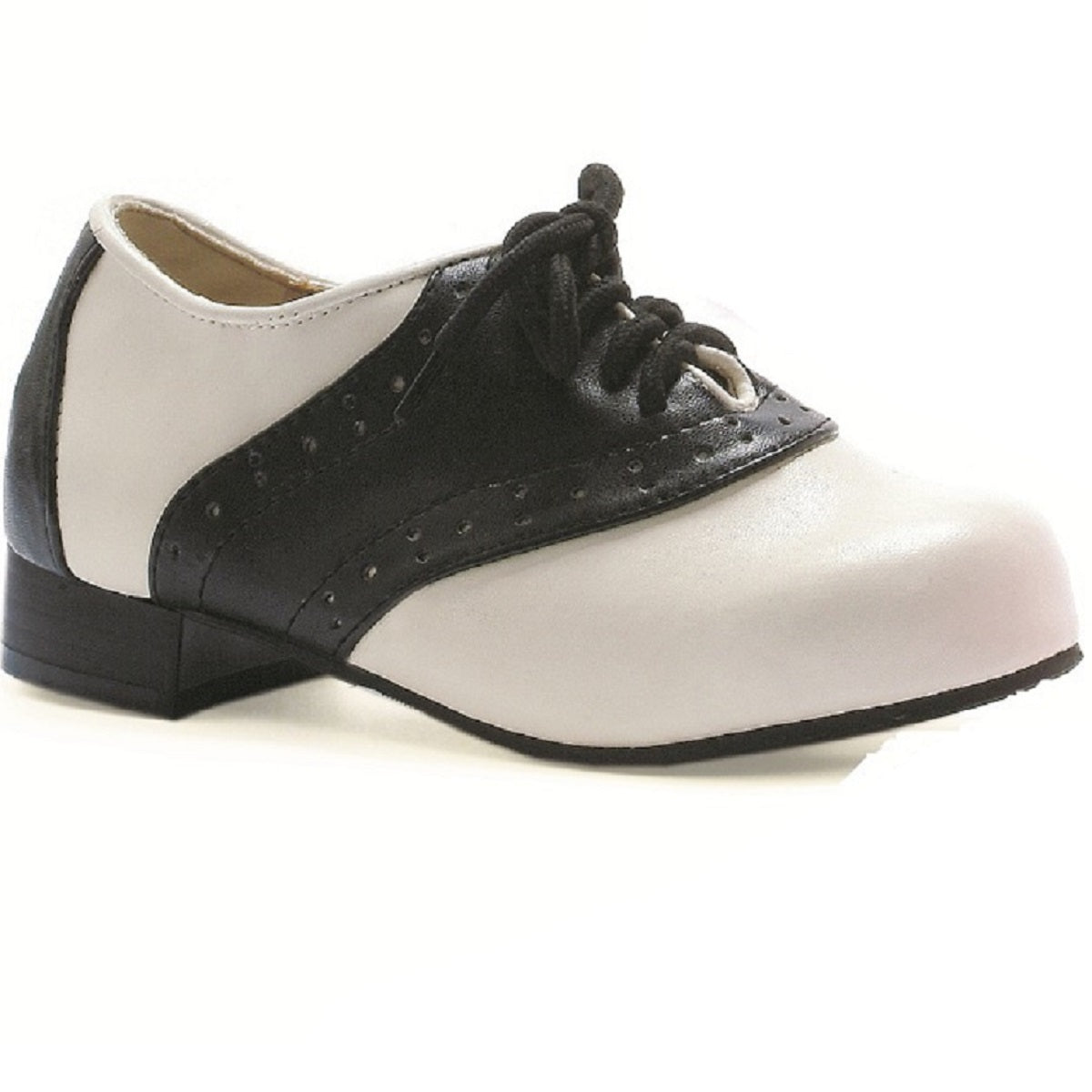 1" Heel 2-Tone Saddle Shoe